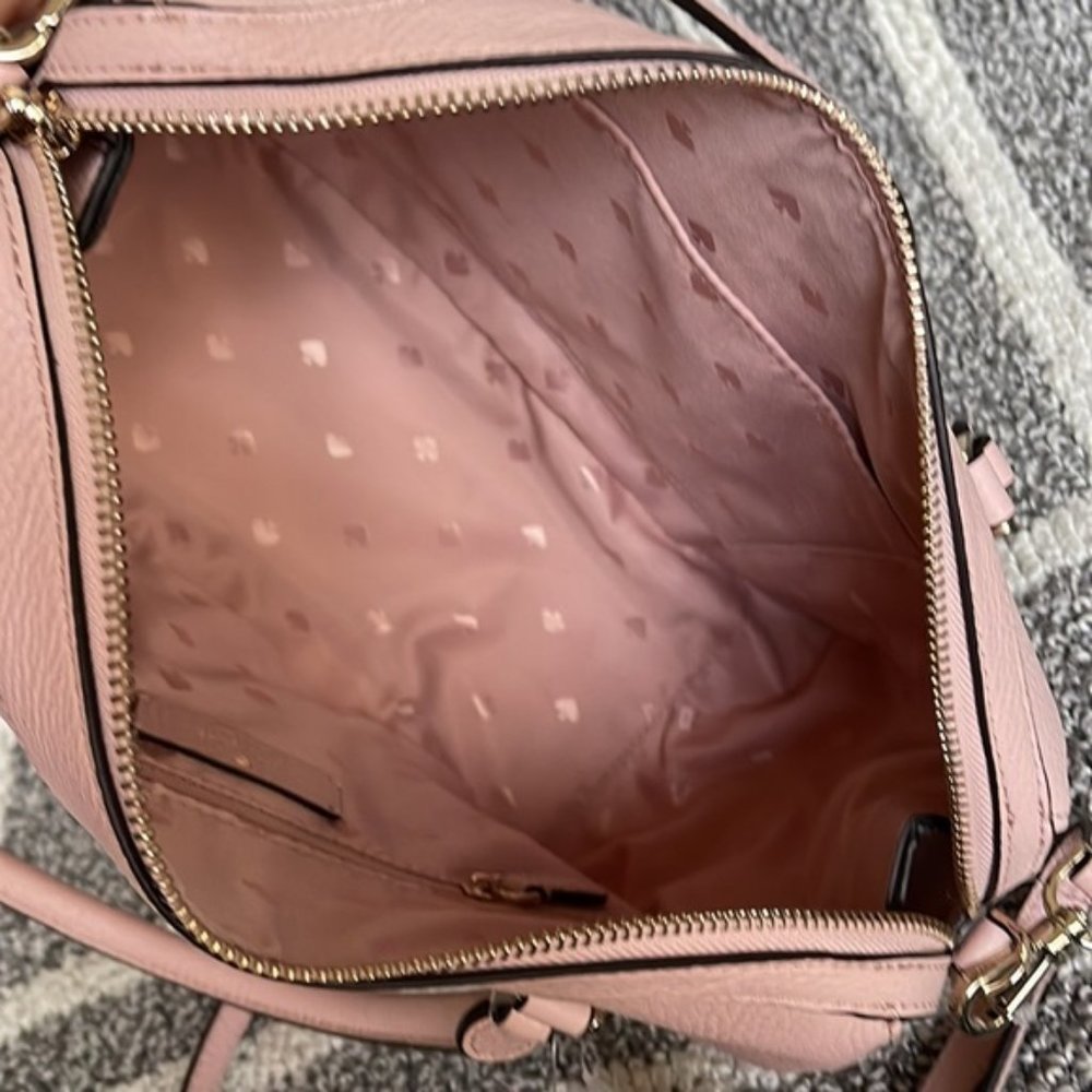Kate Spade Mimi Satchel Rose Smoke - Picture 8 of 16